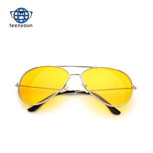Moda <span class=keywords><strong>occhiali</strong></span> da sole gialli donna uomo visione notturna guida <span class=keywords><strong>occhiali</strong></span> da sole Driver Aviation <span class=keywords><strong>occhiali</strong></span> da sole UV400 - Product Image 3