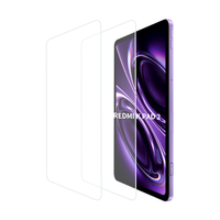 Film de protection d'écran en verre trempé anti-rayures 9H 2.5D plat 8,8 pouces couverture intégrale 0,33 mm pour tablette Redmi K Pad 2