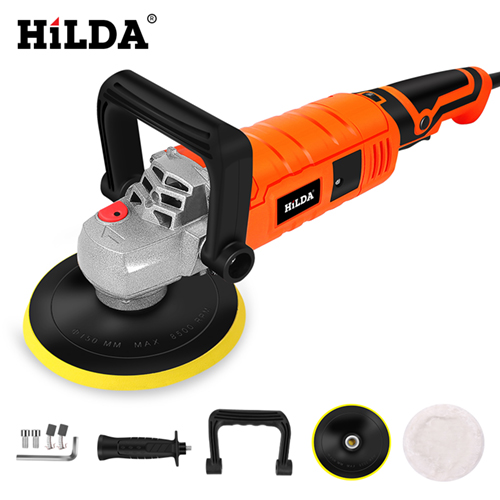 Полировальные машины для автомобилей 1200 Вт, полировальная машина двойного действия, орбитальная электрическая полировальная машина для автомобиля