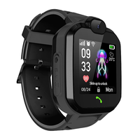 Reloj Inteligente para Niños Q12 Resistente al Agua IP67 con Llamada de Emergencia SOS Bidireccional Navegación GPS Chat de Voz Magnético y Cámara Compatible con Android