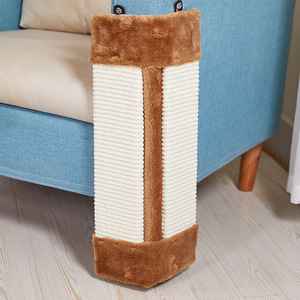 Esquina Cat <span class=keywords><strong>Scratch</strong></span> Toys Interactivo Plegable Cat Scratching Irrompible Board sofá cubierta protectora juguetes para gatos - Product Image 3