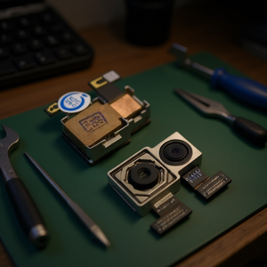 Modulo di ricambio per fotocamera posteriore Xiaomi Pocophone F1 12MP 5MP per riparazione di telefoni cellulari - Product Image 2