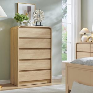 Aparador de estilo madera maciza, mueble de almacenamiento multifuncional para sala de estar, mueble de almacenamiento moderno y minimalista para dormitorio - Product Image 3
