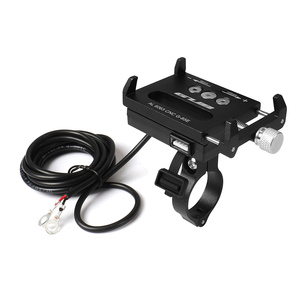 <span class=keywords><strong>Support</strong></span> de téléphone universel pour guidon de moto et vélo GUB G-85E, chargeur USB, étanche, pour vélo électrique, trottinette électrique, <span class=keywords><strong>support</strong></span> de téléphone portable - Product Image 2