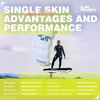 Parawing de poche Ripstop pour Foilboard, Surf et Planche de Wing Foil Downwind