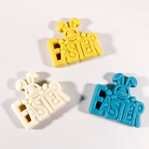 TangChu Easter Bunny Alphabet Silicone Mold <b>Set</b> for Making <b>Soap</b> Dishes, Jewelry Trays, Candles and Home Organizers - Product Image 4
