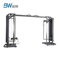 Appareil de musculation ergonomique réglable en acier au carbone BW pour entraînement complet du corps et musculation