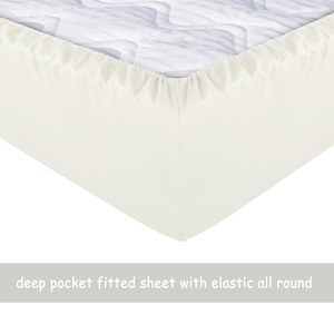 Ensemble <span class=keywords><strong>de</strong></span> draps en microfibre 1800 fabriqué en Chine <span class=keywords><strong>housse</strong></span> <span class=keywords><strong>de</strong></span> <span class=keywords><strong>couette</strong></span> King Size avec taies <span class=keywords><strong>d</strong></span>'oreiller remplies <span class=keywords><strong>de</strong></span> polyester pour hôtels - Product Image 3