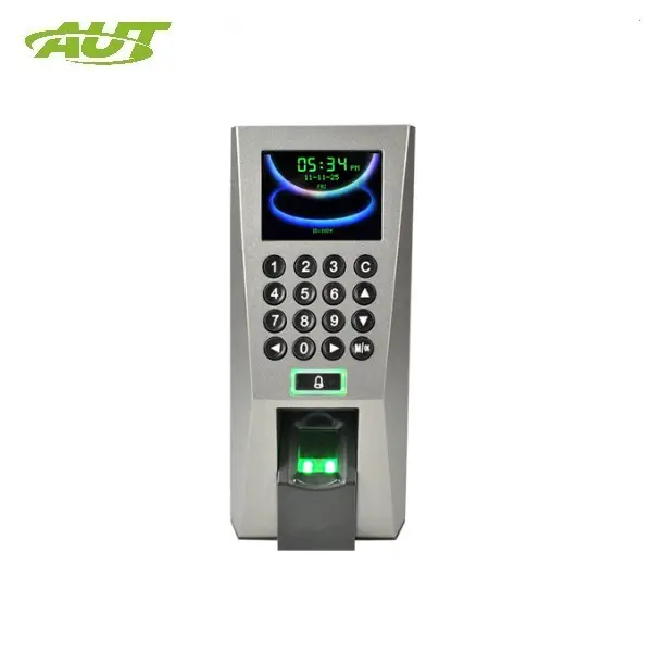 Plateforme de portières d'horloge F18, 2/9 chiffres, matériel d'identification pour utilisateur, dispositif biométrique avec impression au doigt