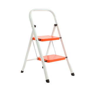 Thang Bậc Thang <span class=keywords><strong>2</strong></span> Bậc Bằng Thép, Ghế Bậc Gấp Với Chống Trượt Rộng - Product Image 1