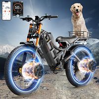Batterie de vélo électrique Eahora Romeo Pro 60V 80Ah haute capacité avec chargeur pour vélo électrique de tourisme longue distance