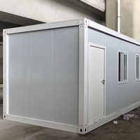 Maison conteneur préfabriquée extensible, moderne et respirante, garantie 5 ans et plus, pour écoles, centres commerciaux, supermarchés, bureaux et chambres.