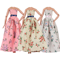 Accessoires de robe et jupe de princesse pour poupée de 11,5 pouces, modèle de jouet éducatif miniature DIY de 30 cm