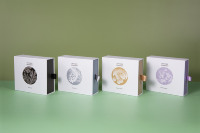 Désodorisant en Pierre de Plâtre OEM/ODM, Coffrets Cadeaux Personnalisés avec Huile Parfumée, Diffuseur de Carte Parfumée pour Voiture