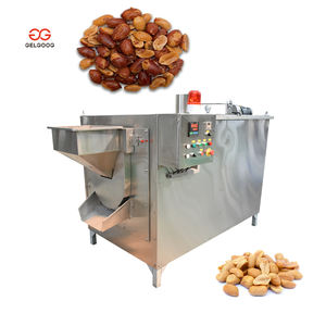 เครื่องคั่วถั่วลิสงอัตโนมัติแบบใช้แก๊สขนาดเล็ก พร้อมถังไฟฟ้าคู่ สำหรับคั่วถั่วลิสง - Product Image 1