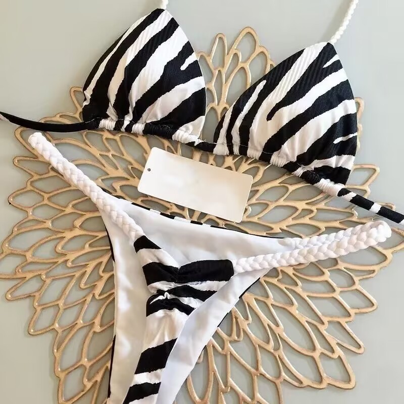Black and white stripes