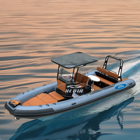 CE Hedia 23ft High Speed Sport SP 700 Rib Bateaux 7 Mètres Catamaran Gonflable Kayak Vente en Gros