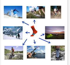 <span class=keywords><strong>Chaussettes</strong></span> <span class=keywords><strong>de</strong></span> randonnée d'hiver mi-mollet imperméables pour le camping <span class=keywords><strong>ski</strong></span> <span class=keywords><strong>Chaussettes</strong></span> respirantes à séchage rapide pour le cyclisme et les sports <span class=keywords><strong>de</strong></span> plein air - Product Image 6