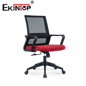   Silla de oficina con respaldo de malla, altura ajustable y ruedas para uso en oficina - Product Image 2