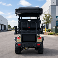 Voiturette de golf électrique durable, véhicule utilitaire 4 places, voiturettes de golf électriques à vendre