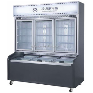 Congélateur vertical de grande capacité Congélateur profond <span class=keywords><strong>Réfrigérateur</strong></span> 3 portes Dépanneur <span class=keywords><strong>réfrigérateur</strong></span> multifonctionnel - Product Image 4