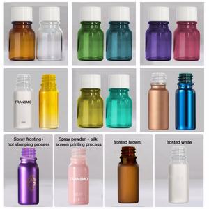 Biodegradable Glass Dropper <b>Bottle</b> Glass Lotion <b>Bottle</b> Luxury 10ml <b>Amber</b> Glass Essential Oil <b>Bottle</b> - Product Image 6