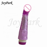 JoyPark Großhandel Bester Elektro-Vibrationsdildo mit Mehrfachgeschwindigkeit Männliches Sexspielzeug für Frauen Premium-Vibrator