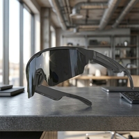 Lunettes de soleil audio intelligentes pour le cyclisme, à oreille ouverte, UV400, étanches IPX5, légères, pour contrôle tactile, musique et appels, style européen