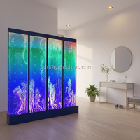 NOUVEAU Panneau mural numérique à bulles d'eau 3D programmable H8*W8ft pour projets hôteliers et entreprises commerciales