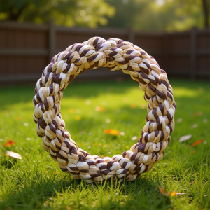 Anillo de cuerda de 14 cm, juguete masticable para perros - Product Image 3