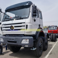 Nouveaux camions châssis Beiben 6x4 8x4 8x8, camions de fret 6x6, prix des camions de fret