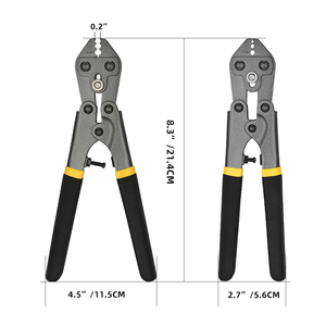 <span class=keywords><strong>Pince</strong></span> multifonctionnelle de coulée sous pression de qualité bricolage de 8.3 pouces coupe-fil dur et <span class=keywords><strong>pince</strong></span> <span class=keywords><strong>à</strong></span> poisson outil de sertissage 4 fonctions OEM <span class=keywords><strong>personnalisable</strong></span> - Product Image 6