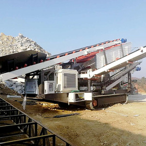 Mobile Tracked <b>Vibrating</b> Scalping Screening Plant Quarry Scalper Screener - Product Image 4