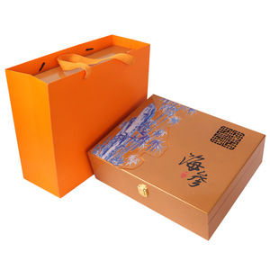 Caja de Empaque de Alta Gama para Ganoderma Lucidum, Papel Artístico Rectangular, Diseño UV para Productos de Salud, Pedido Personalizado Disponible - Product Image 4