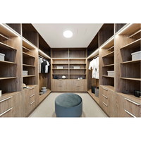 Armoire ouverte de haute qualité, 1 pièce, design d'armoires, étagères de placard
