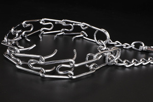 <span class=keywords><strong>Collar</strong></span> de Metal Ajustable para Perros, <span class=keywords><strong>Collar</strong></span> Antitirones con Hebilla de Liberación Rápida para Perros, <span class=keywords><strong>Collar</strong></span> de Acero Plateado para Mascotas - Product Image 2