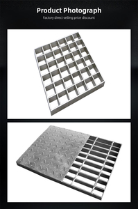 Công nghiệp thép không gỉ Carbon tùy chỉnh kích thước sàn mạ kẽm 6000*1000mm thép cách tử nắp cống - Product Image 6