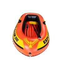 Vente en gros bateau ponton en PVC personnalisé pour 2-3 personnes bateau fluvial camping voyage bateau gonflable extérieur