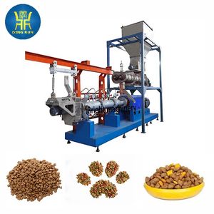 Ligne De Production <span class=keywords><strong>Croquettes</strong></span> Chien Chat Chien Fabrication d'aliments pour chiens Machine Ligne Moteur Moteur Core - Product Image 1