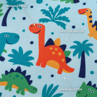 Premium kinder dinosaurushoed voor jongens en meisjes, cartoonprint, zonbescherming, ademend, OEM ODM groothandel bulk fabrikant