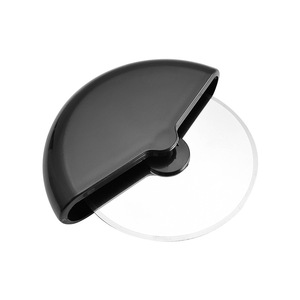 Pizza Cutter <b>Roller</b> Cutter Black 9.7 In Length With 7.5 In <b>Blade</b> For Pizza Crepe Baking Tools - Product Image 3