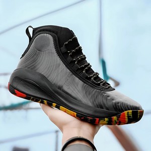 Venta Directa <span class=keywords><strong>de</strong></span> Fábrica, Zapatos <span class=keywords><strong>de</strong></span> <span class=keywords><strong>Baloncesto</strong></span> para Hombre al por Mayor, Zapatos Deportivos Antideslizantes <span class=keywords><strong>de</strong></span> Caña Alta, Zapatos <span class=keywords><strong>de</strong></span> <span class=keywords><strong>Baloncesto</strong></span> Transpirables para Parejas - Product Image 2