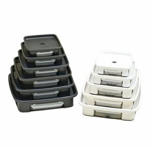 Soucoupe de pot de fleurs en PP blanc avec trous de drainage 36,7x36,7x8,6cm pour protection du sol extérieur, jardin, balcon, terrasse - Product Image 1