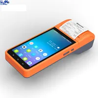 Mesin POS Layar Sentuh Pintar Portabel Android 14.0 Murah dengan Printer Thermal USB