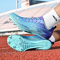 Chaussures à pointes professionnelles pour l'athlétisme, hommes et femmes, légères, pour la course de vitesse, respirantes, pour l'entraînement