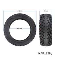Pneu tubeless tout-terrain Ulip 10*2.75-6.5, pneu tubeless élargi 10*2.75-6.5 pour Kukirin G2 G3 G2 Ultra M4 Max A1