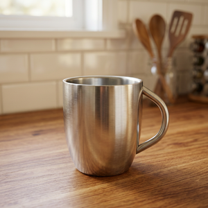 Premium Quality Stainless Steel Office <b>Cup</b> Travel Mug Double Wall Insulation 6-12 Hours Eco-Friendly Hand Grip Coffee <b>Tea</b> Water - Product Image 2
