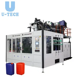 England customer automatic hdpe 10L drum 4 layers blow moulding hdpe extrusion blow molding machine