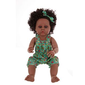 55cm Lifelike Reborn Baby <b>Doll</b> Cute Curly Hair Simulation Companion <b>Doll</b> Kids Pretend <b>Play</b> Toy Gift - Product Image 5