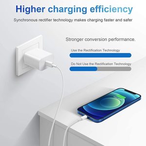 20W Pd Nhanh Chóng Sạc Gốc Nhà Máy Adapter <span class=keywords><strong>USB</strong></span> C Loại C Sạc Cho iPhone 16 15 14 13 12 Pro Max - Product Image 4